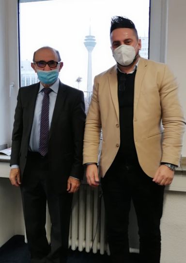 Zu Besuch beim Landesintegrationsrat NRW (mit Herrn Präsident Tayfun Keltek)